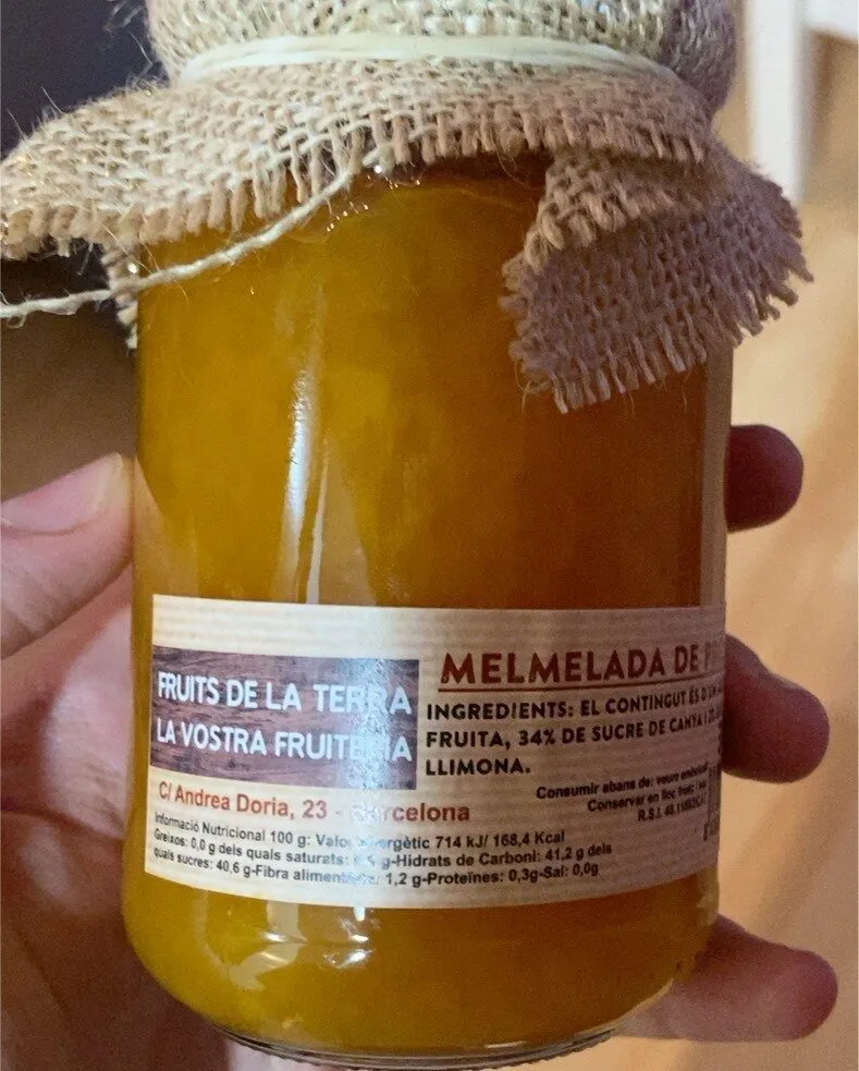Mermelada melocoton