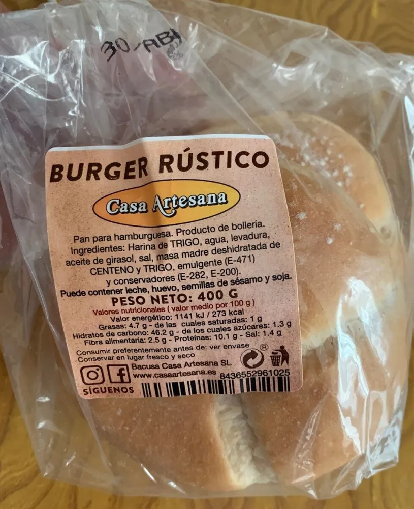 Burger Rustico