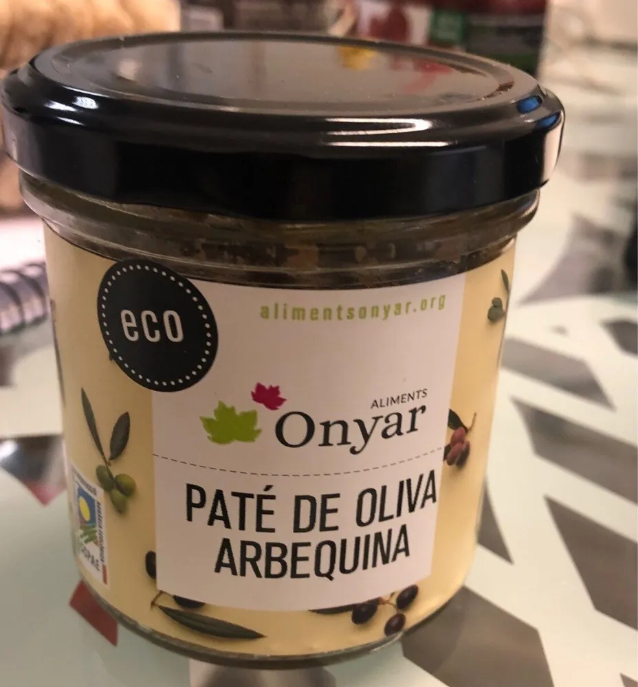 Paté de oliva arbequiba