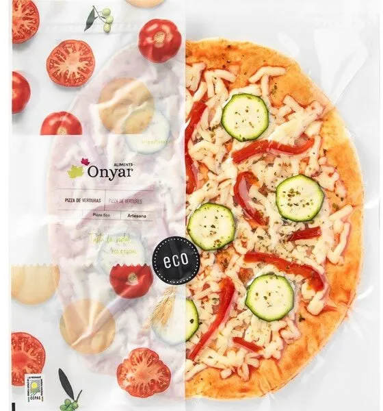 Pizza de verduras