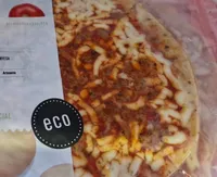 Pizza boloñesa vegetal