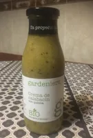 Crema de calabacin con quinoa