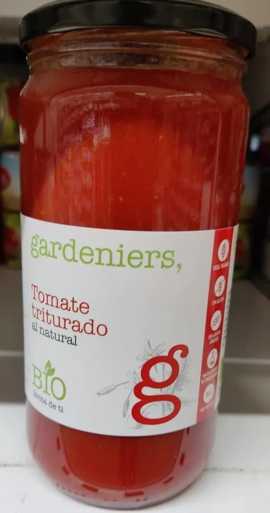 Tomate triturado al natural
