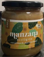 Compota de manzana ecológica
