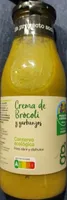 Crema de brócoli y garbanzos