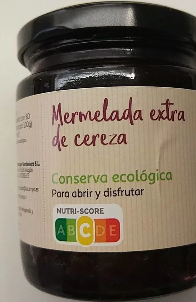 Mermelada extra de cereza