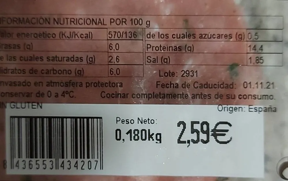 Burger meat conejo