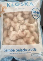 Gamba pelada cruda