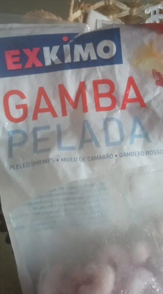 Gambas peladas