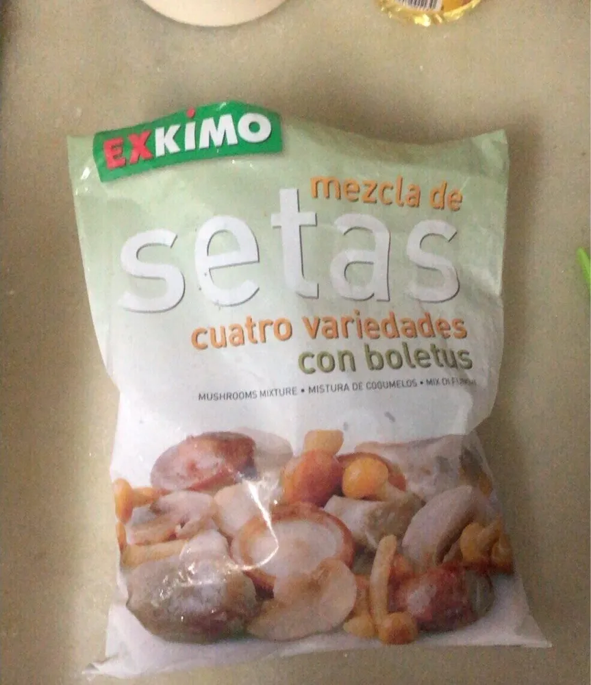 Mezcla de setas