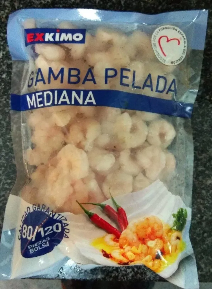 Gamba pelada mediana
