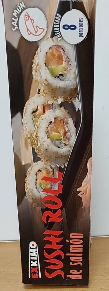 Sushi rollo de salmón