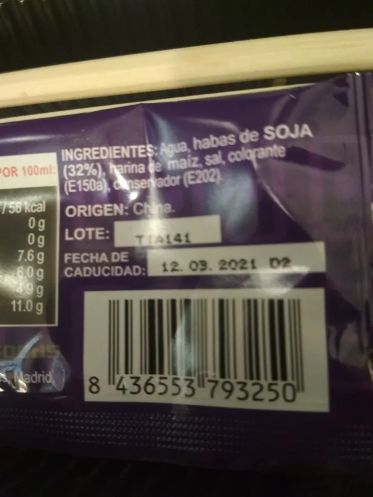 Salsa de soja
