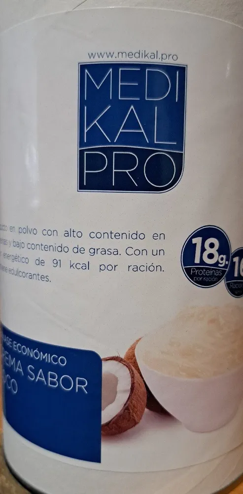 Crema Sabor Coco