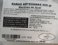 Rabas artesanas mtez de quel