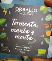 Infusión Orballo Menta, regaliz, naranja, canela y clavo