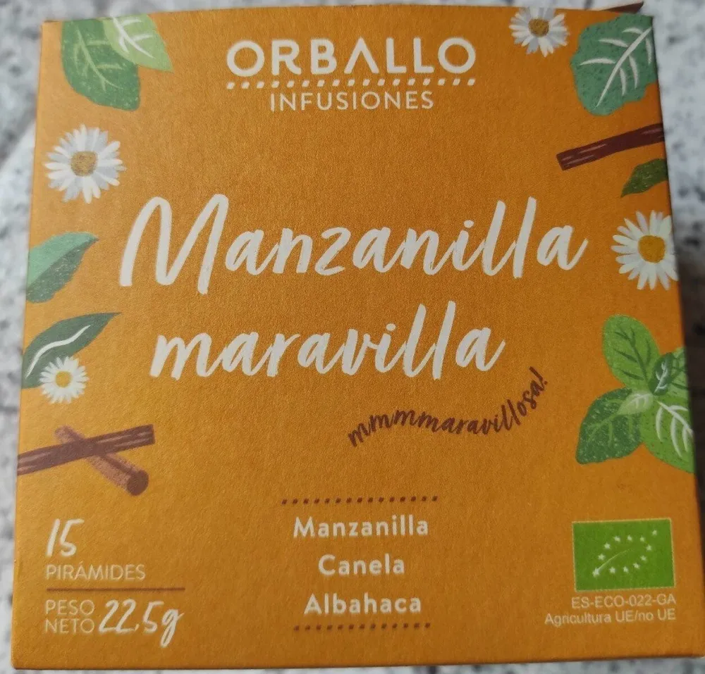 Infusión Manzanilla Maravilla