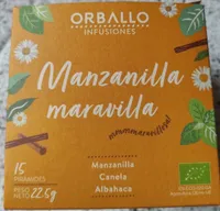 Infusión Manzanilla Maravilla