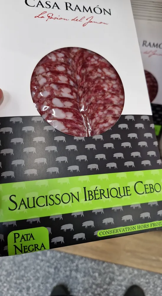 Saucisson ibérique de cebo