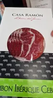 Jambon iberique de cebo