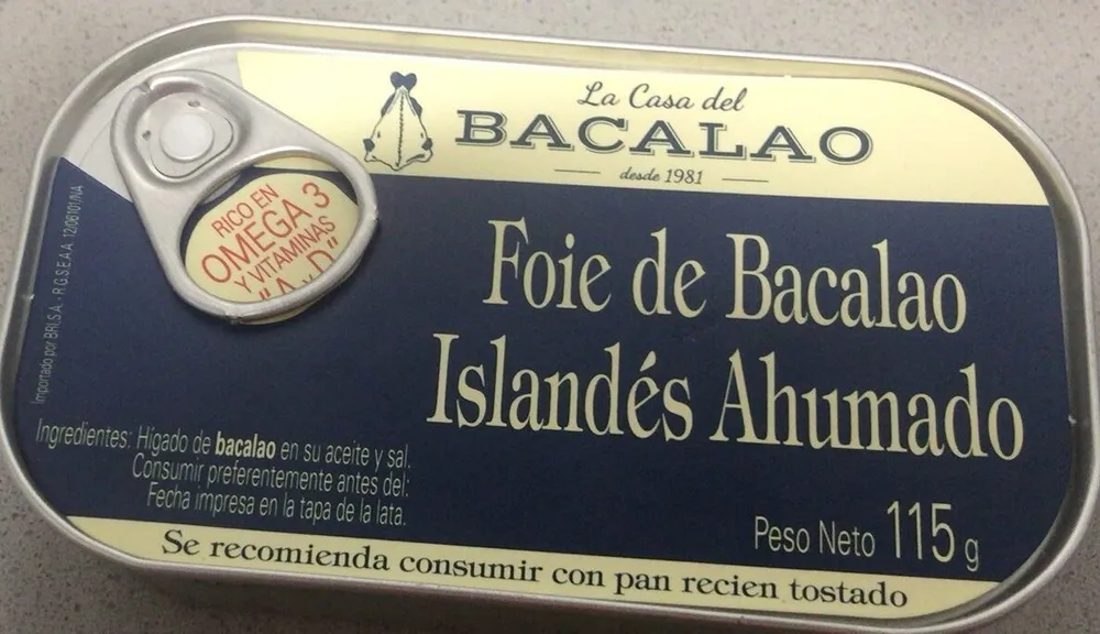 Foie de Bacalao Ahumado