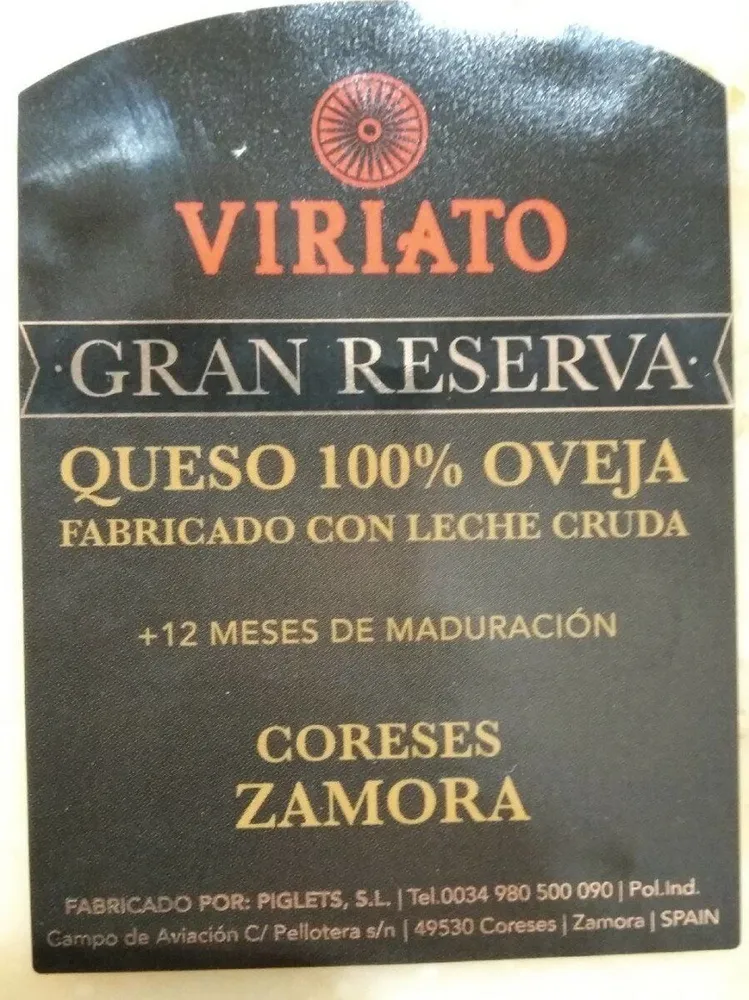 Queso 100% Oveja Gran Reserva