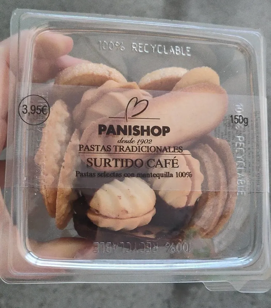 Panishop pastas tradicionales surtido café