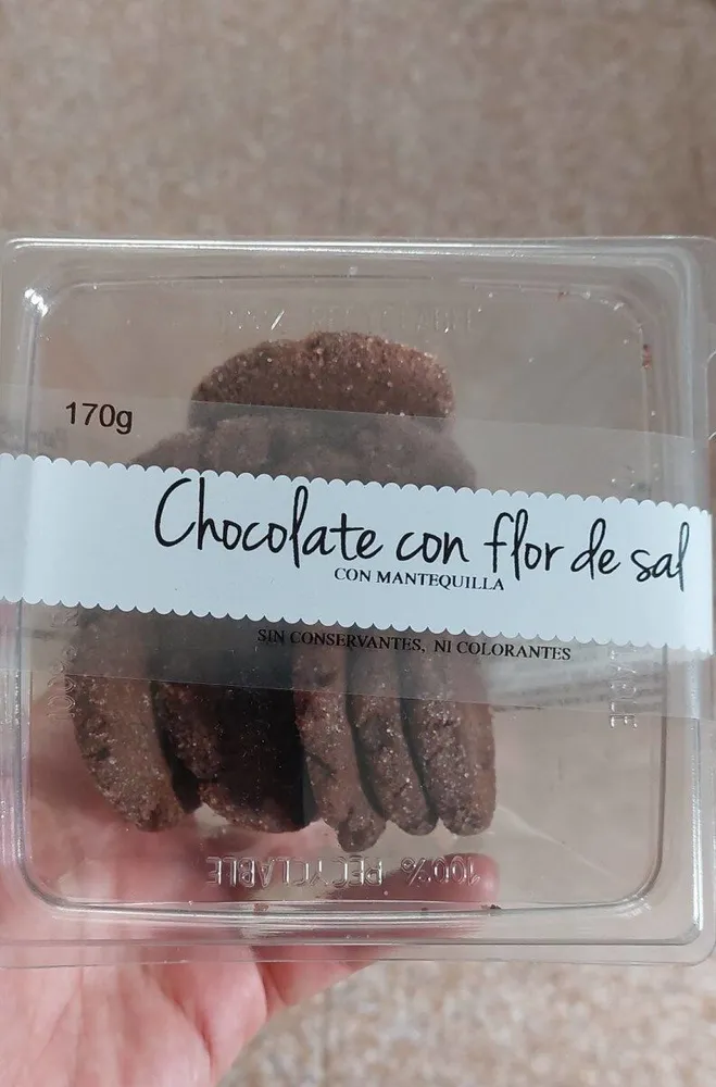 Chocolate con flor de sal