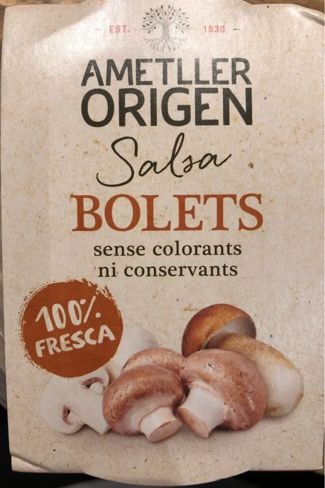 Salsa bolets