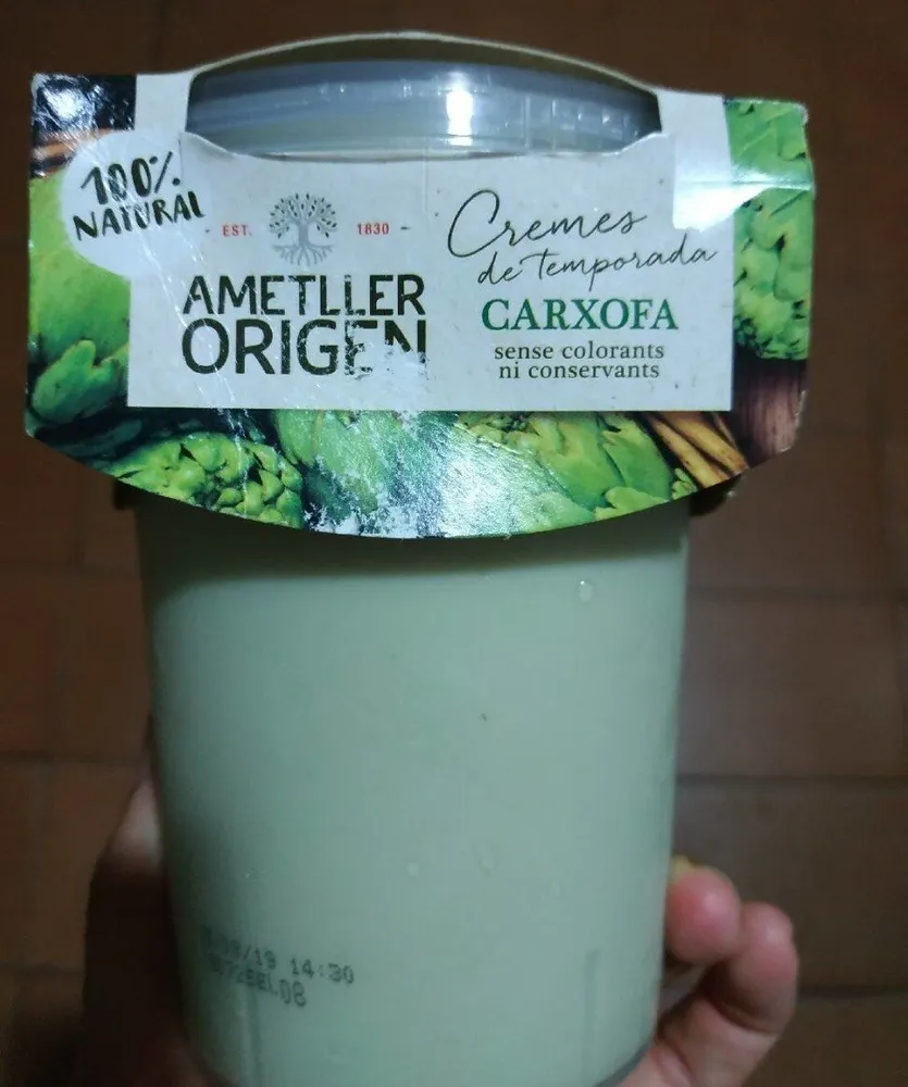 Crema de Carxofa