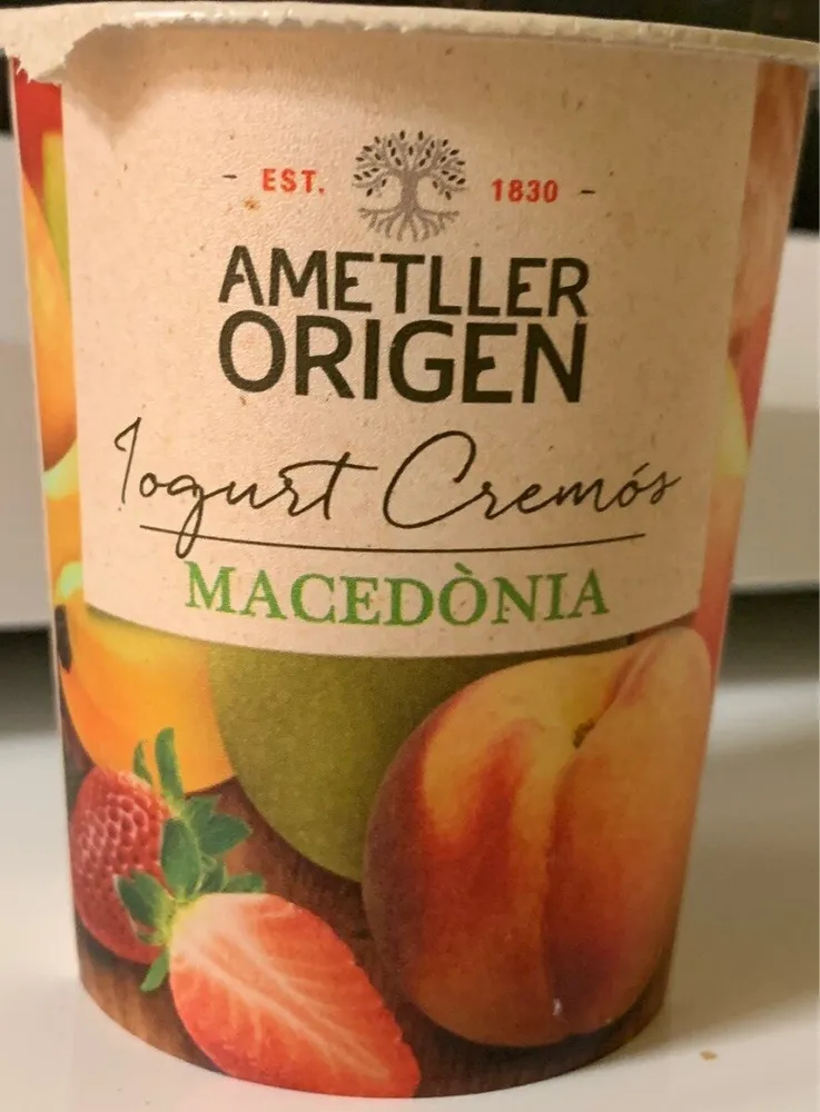 Iogurt cremos macedonia
