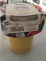 Cremes thai pastanaga i coco