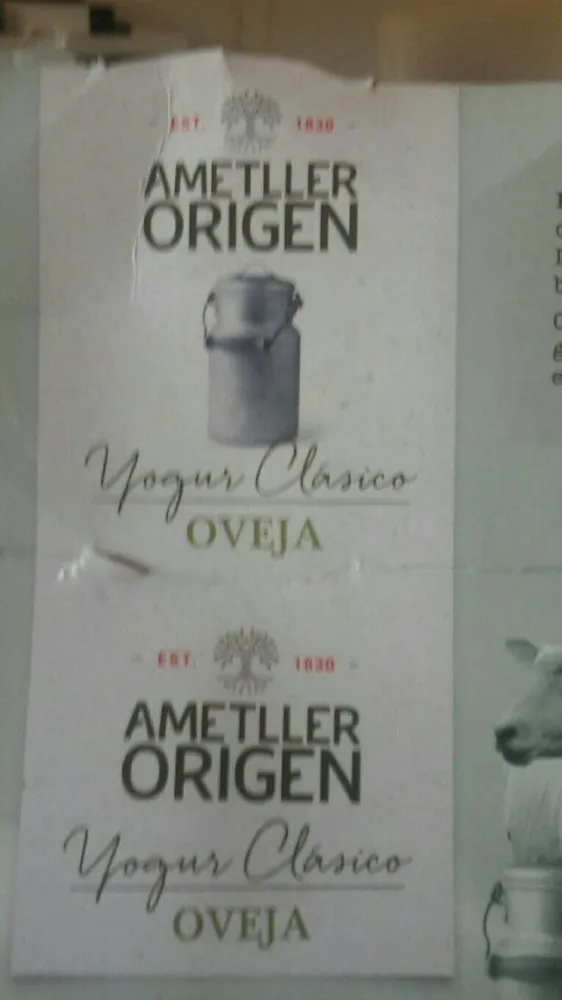 Yogur classico ovejo