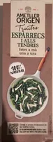 Tortilla de espárragos y ajos tiernos