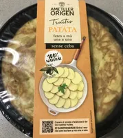 Tortilla de patatas sin cebolla