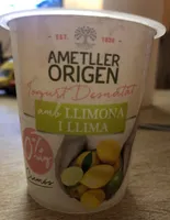 Iogurt de limón y lima
