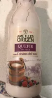 Kefir de vaca con frutas del bosque
