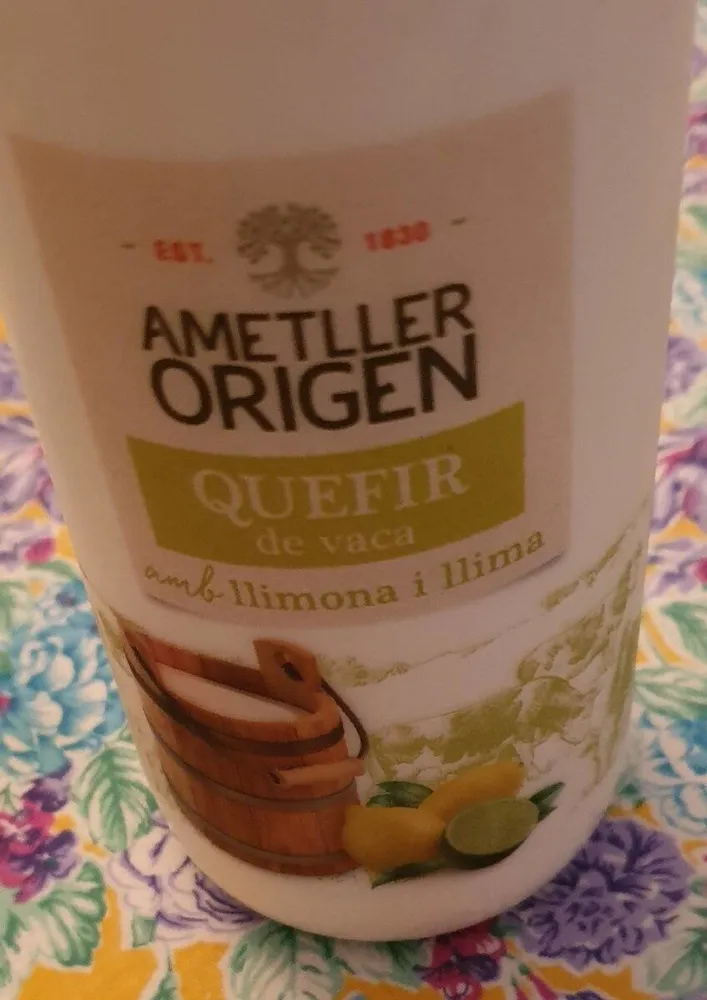 QUEFIR de vaca amb llimona i llima