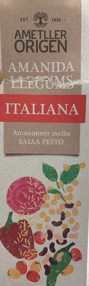 Amanida Llegums