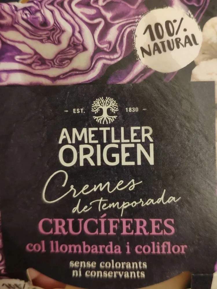 Crema de Crucíferes