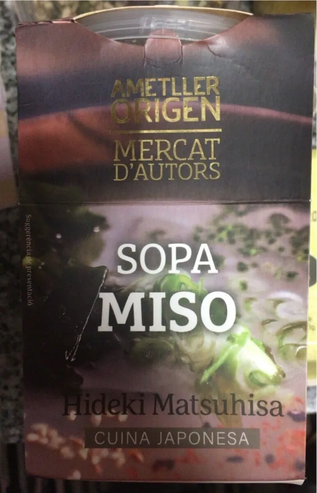 Sopa de miso