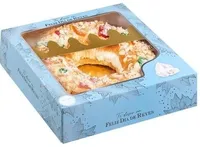 Roscón relleno con nata
