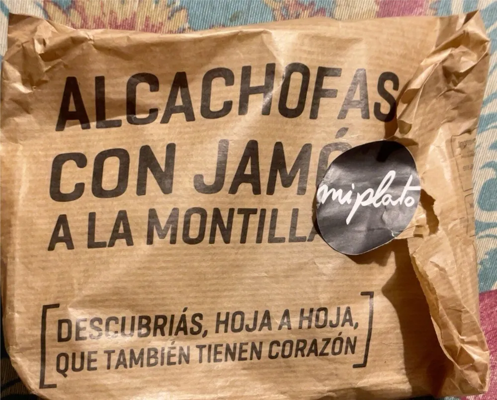 Alcachofas con jamón a la montillana