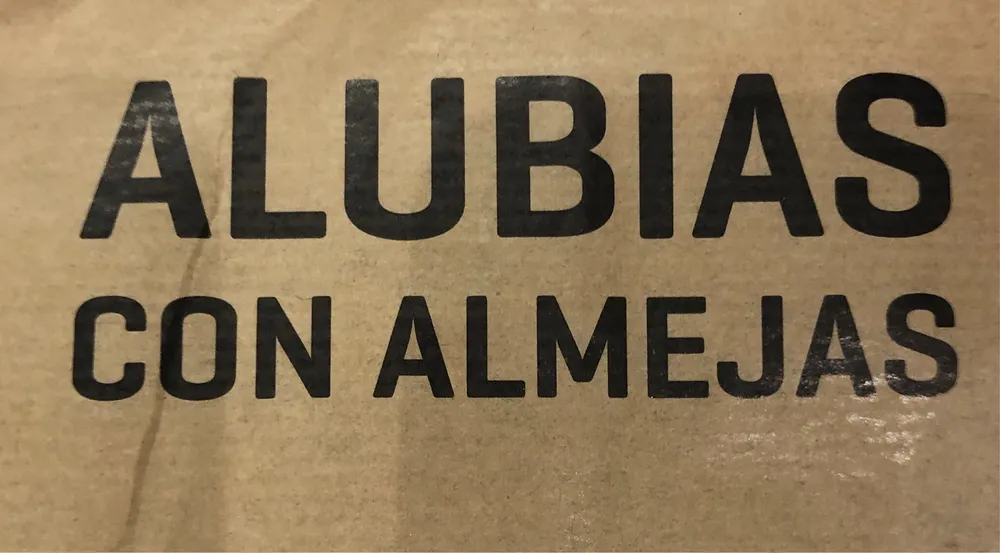 Alubias con almejas