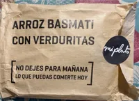 Arroz basmati con verduritas