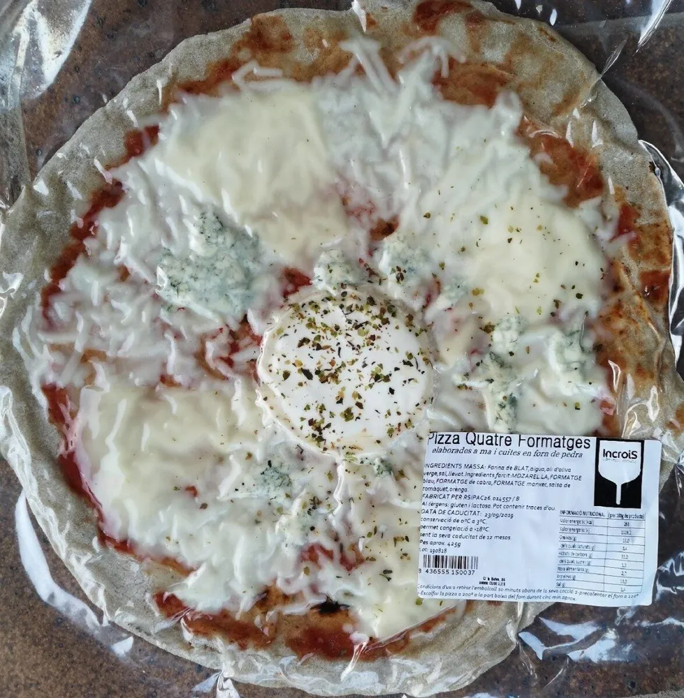 Pizza 4 quesos