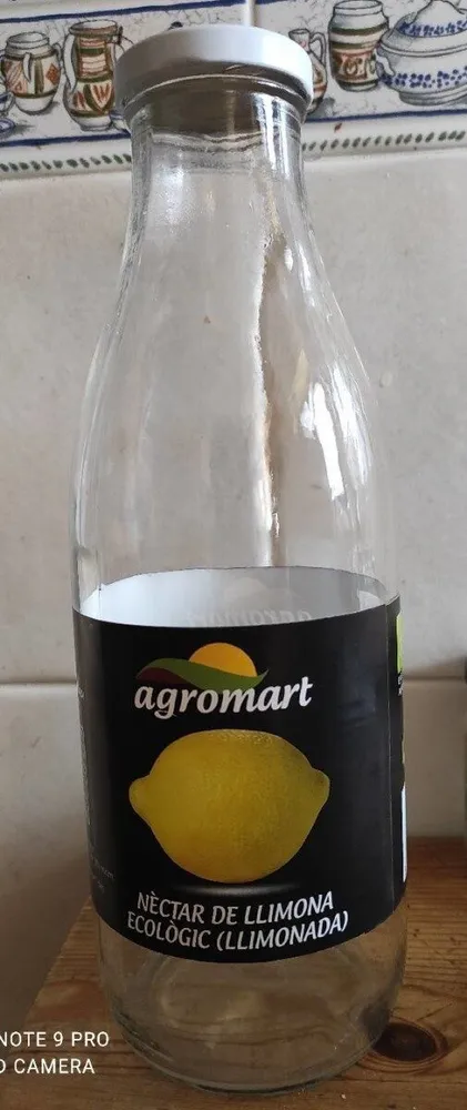 Zumo de limón ecológico