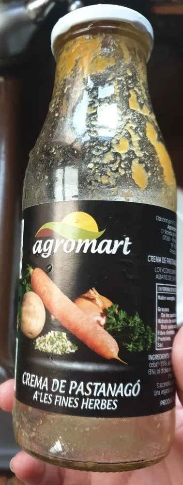 Crema de pastanago