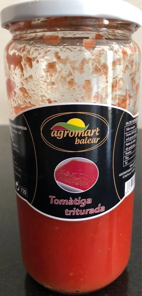 Tomàtiga triturada