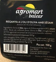 Reganya a l'oli d'oliva amb sèsam